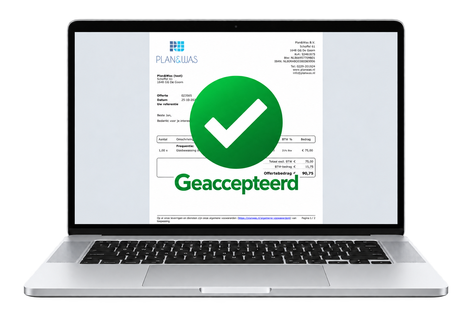 Geaccepteerd-badge centraal op laptopscherm.png