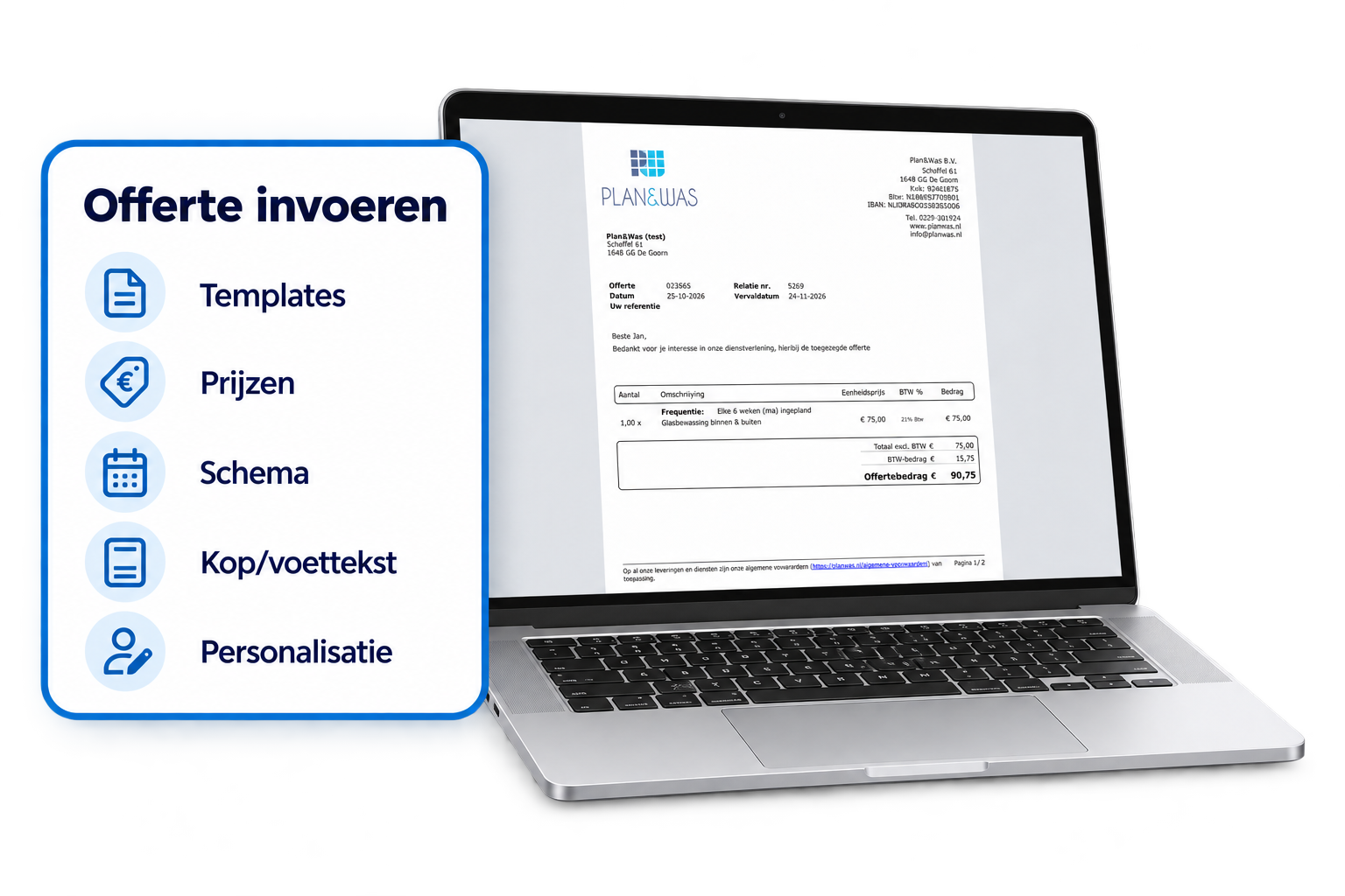 Offerte invoeren naast zilveren laptop.png